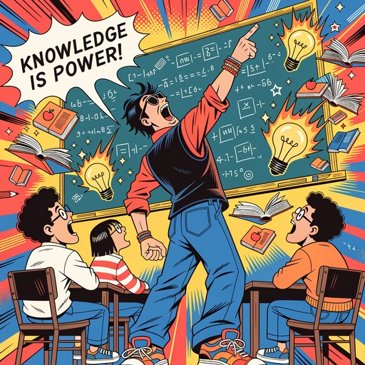 Free Knowledge Is Power Image - Teacher, Education, Classroom ...