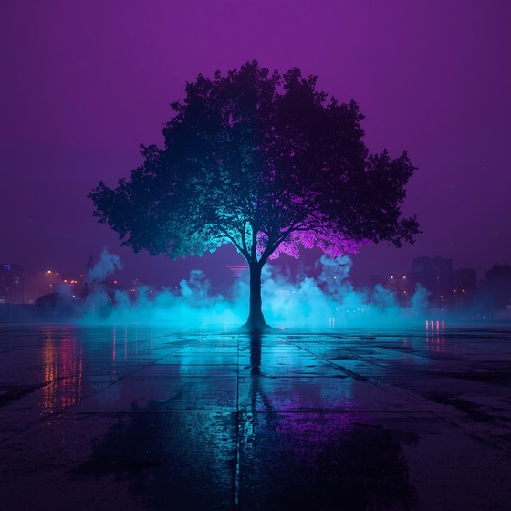 Tree Reflection Background Free Ethereal Tree Reflection Image - Tree, Silhouette, Reflection ...