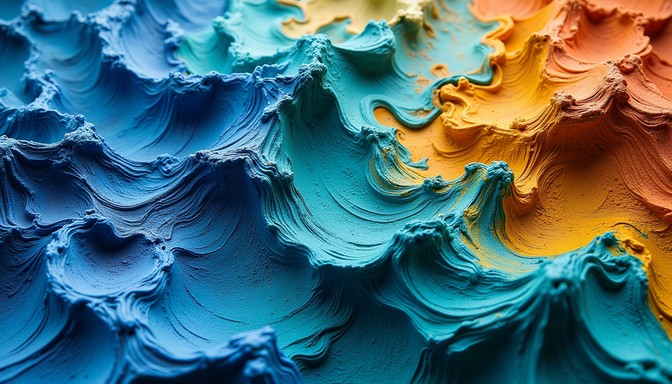 Visual Texture Color Free Textural Color Waves Image - Abstract, Texture, Paint | Download ...