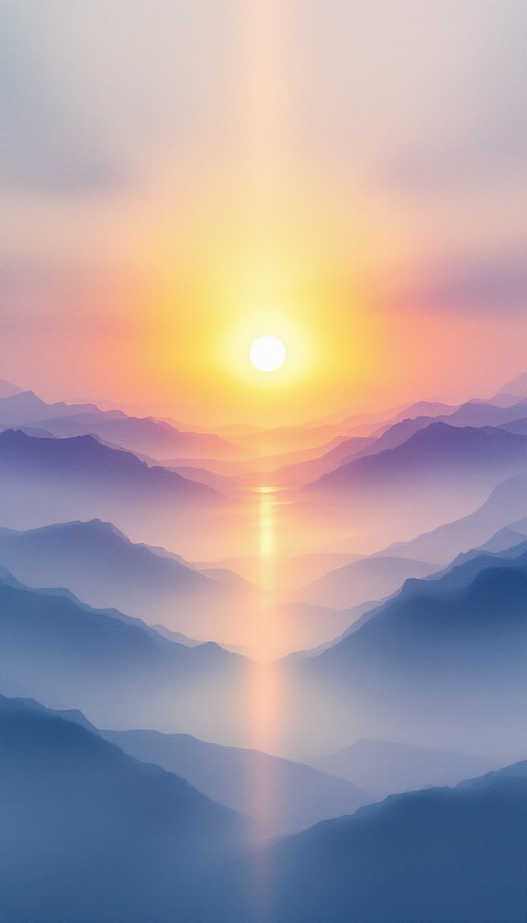 Free Misty Mountain Sunrise Image - Sunrise, Mountains, Mist | Download ...