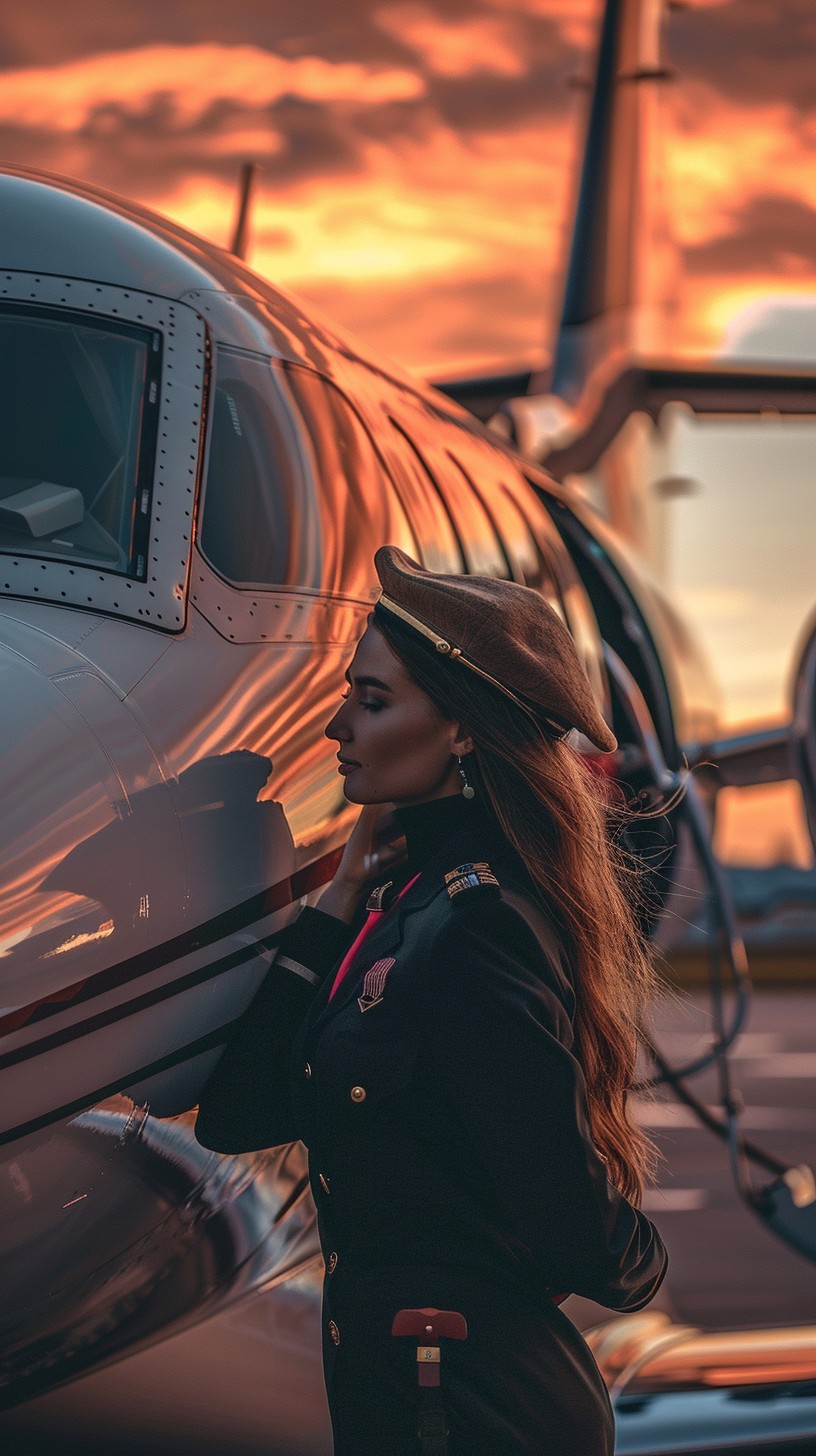 Free Pilot Dreams Big Image - Pilot, Sunset, Aircraft | Download at ...