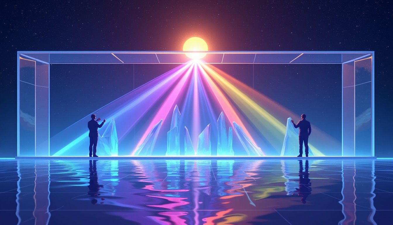 Free Prismatic Light Observatory Image - Refraction, Prism, Observatory ...