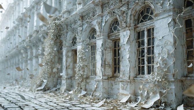 Free Weathered Paper Architecture Image - Paper, Sculpture ...
