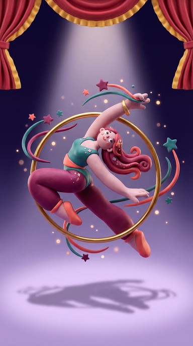 Free Aerial Acrobat Magic Image - Acrobat, Aerial, Circus | Download at ...