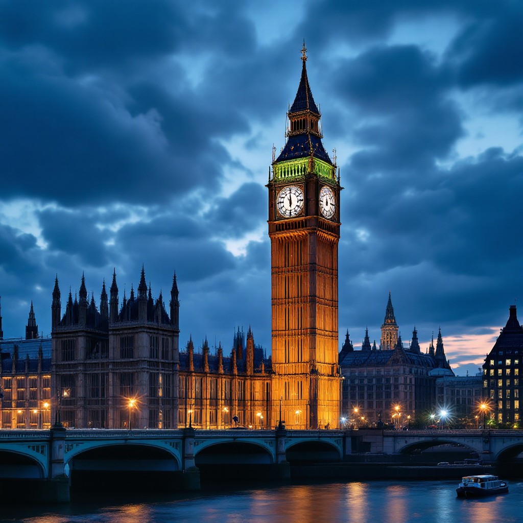 Free London's Timeless Icon Image - London, Bigben, Twilight | Download ...