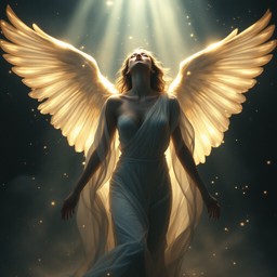 Free Celestial Being Ascends Image - Ethereal, Celestial, Wings ...