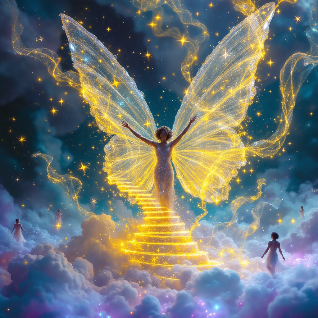 Free Celestial Butterfly Ascension Image - Butterfly, Celestial ...