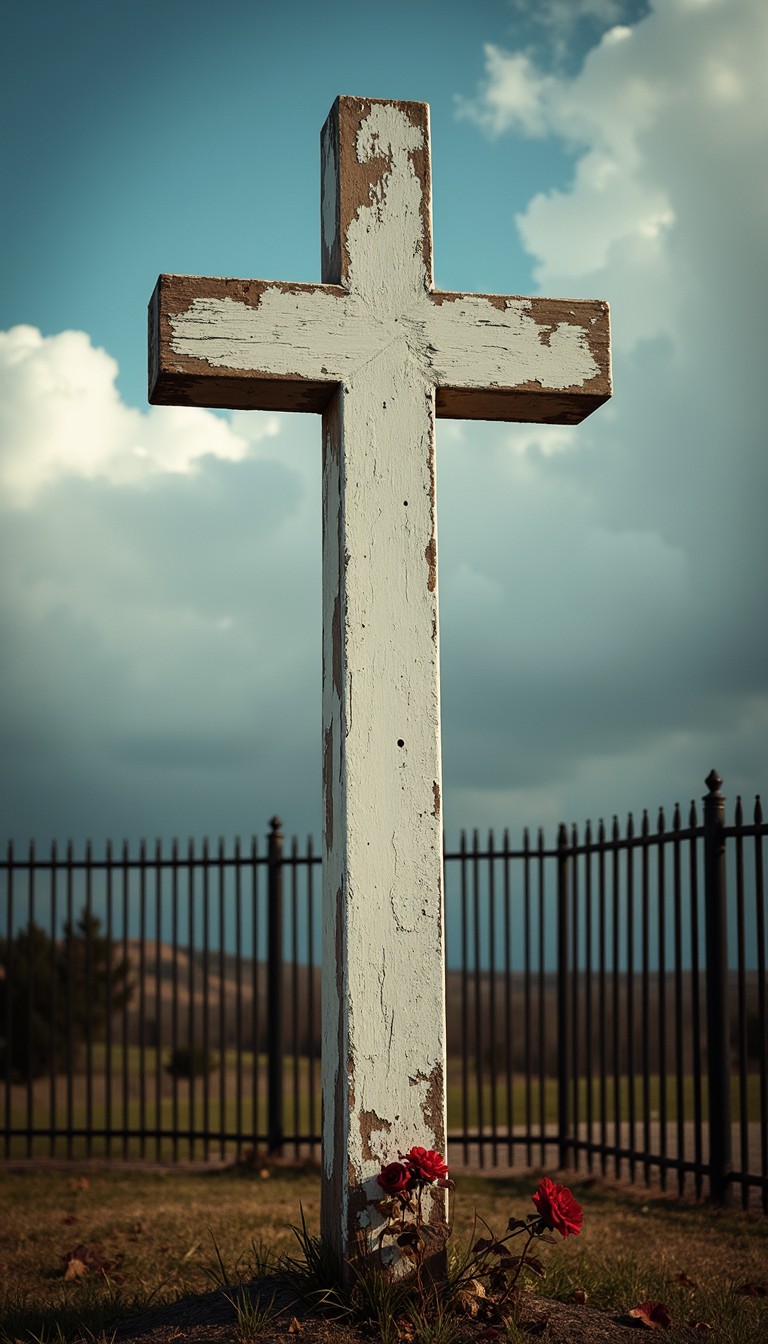 Wielded Cross Free Sacred Weathered Cross Image - Cross, Weathered, Memorial ...