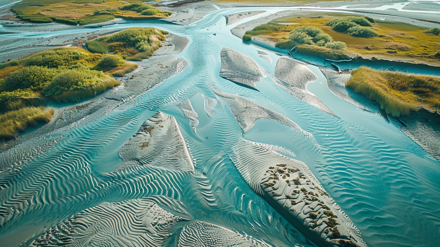 River Pattern Nice Free Nature's Water Patterns Image - Aerial, Water, Channels | Download ...
