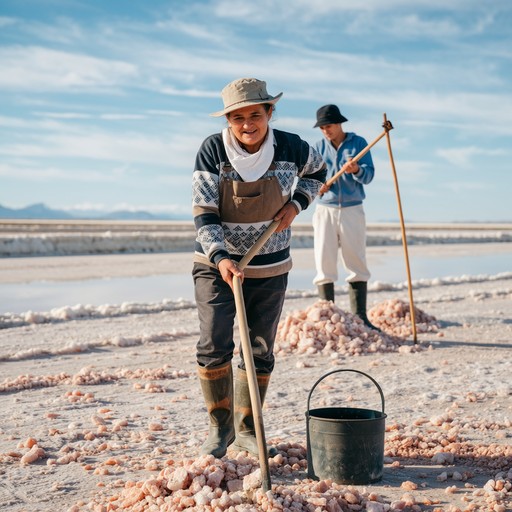 Salt Pickers Hand Free Himalayan Salt Harvest Image - Salt, Mining, Himalayan | Download ...