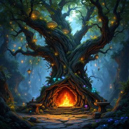 Free Enchanted Forest Forge Image - Fantasy, Forge, Dwarven | Download ...