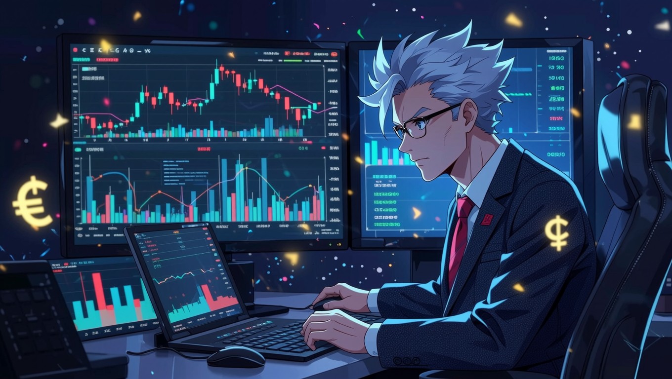 Free Digital Finance Warrior Image - Anime, Manga, Trader | Download at ...
