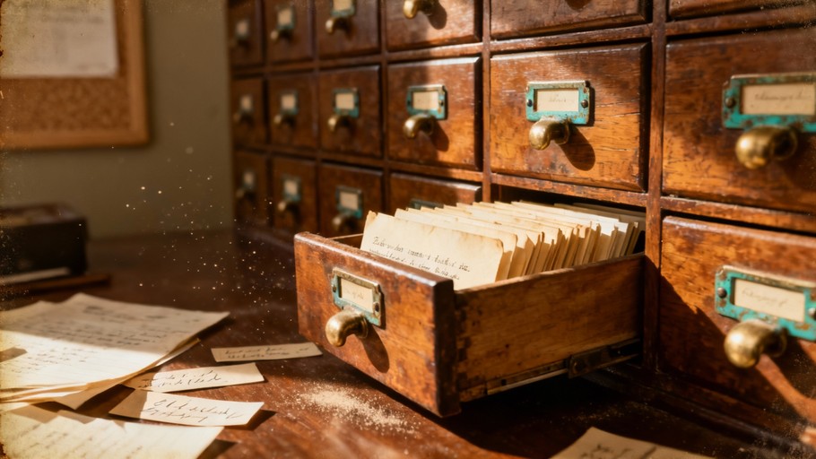 Free Vintage Library Organization Image - Vintage, Library, Catalog ...