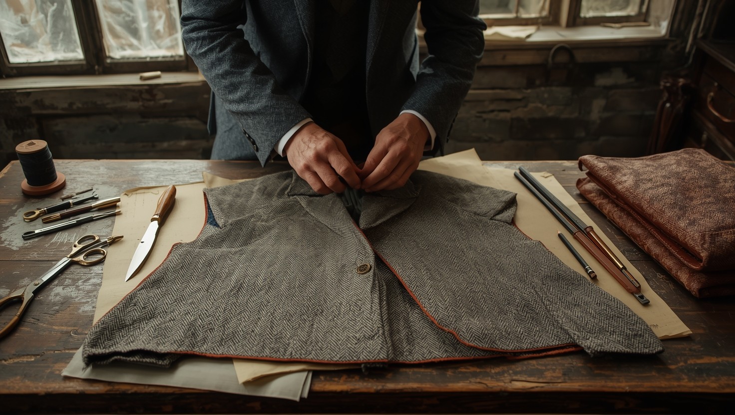 Suit Making Free Traditional suit making Image - Tailoring, Bespoke, Craftsmanship ...