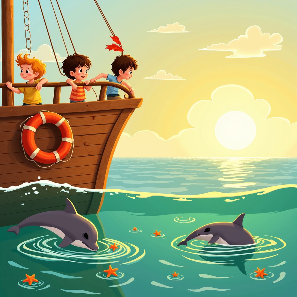Free Ocean Explorers Adventure Image - Nautical, Children, Dolphins ...