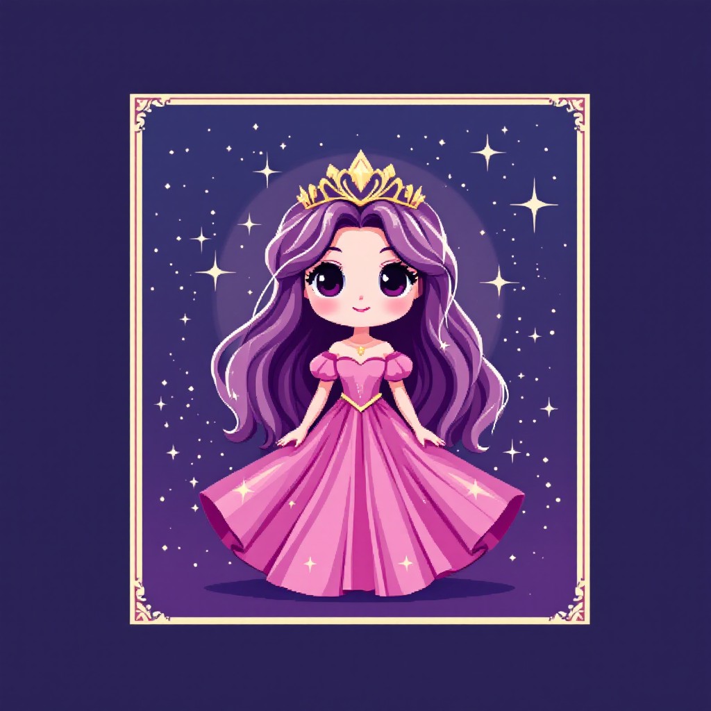 128 Bit Princess Free Magical Princess Night Image - Princess, Pixel, Chibi | Download ...