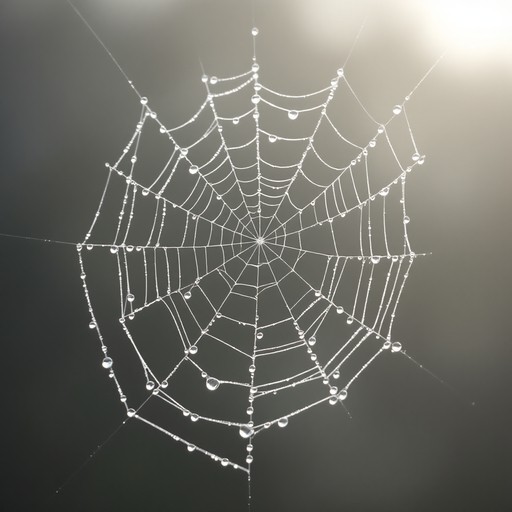 Spider Web Splitting Inhalf Free Dewdrops Meet Web Image - Web, Dewdrops, Geometric | Download at ...