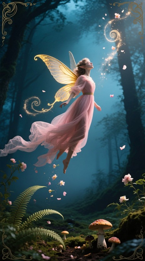 Free Enchanted Forest Fairy Image - Fairy, Forest, Magical | Download ...