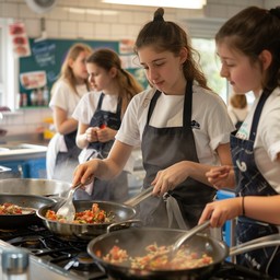 Free Cooking Class Activity Image - Cooking, Students, Class | Download ...