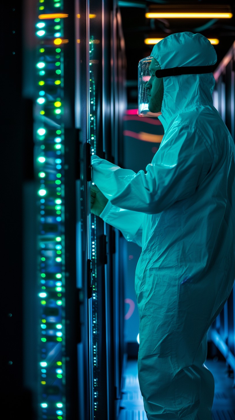 Free Data Center Technician Photo - Data, Technician, Center | Download ...