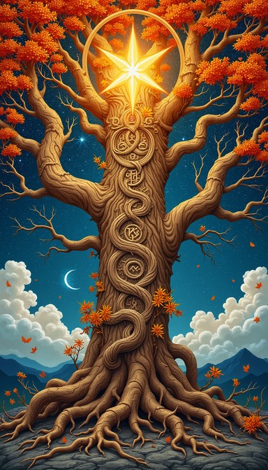 Free Cosmic Tree Illuminated Image - Magical, Tree, Cosmic | Download ...