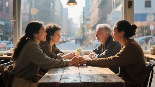 Free Cafe connection moment Photo - Cafe, Conversation, Urban ...