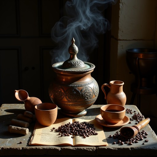 Free Ancient Coffee Ritual Image - Coffee, Ottoman, Cezve | Download at ...