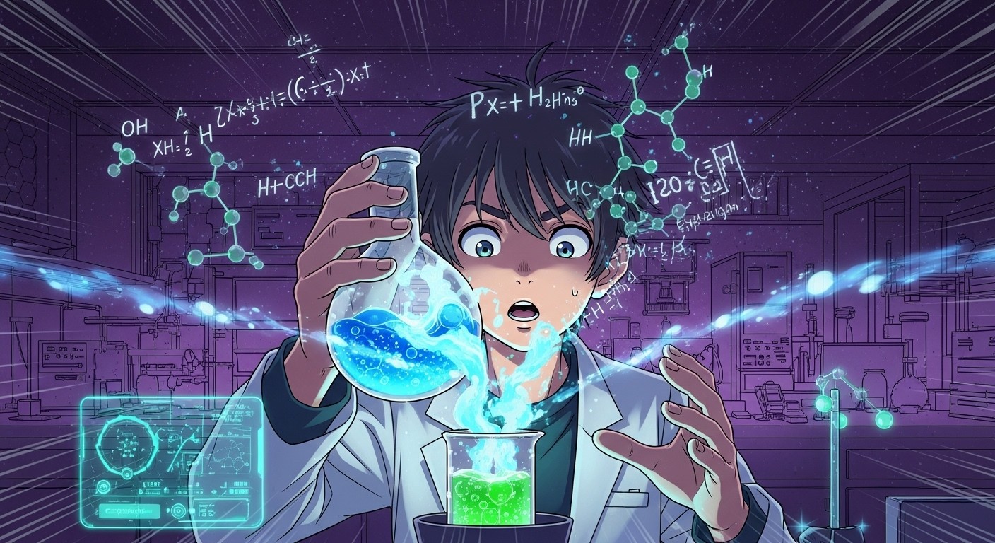 Anime Exploded Lab Free Glowing Laboratory Wonder Photo - Anime, Laboratory, Scientist ...