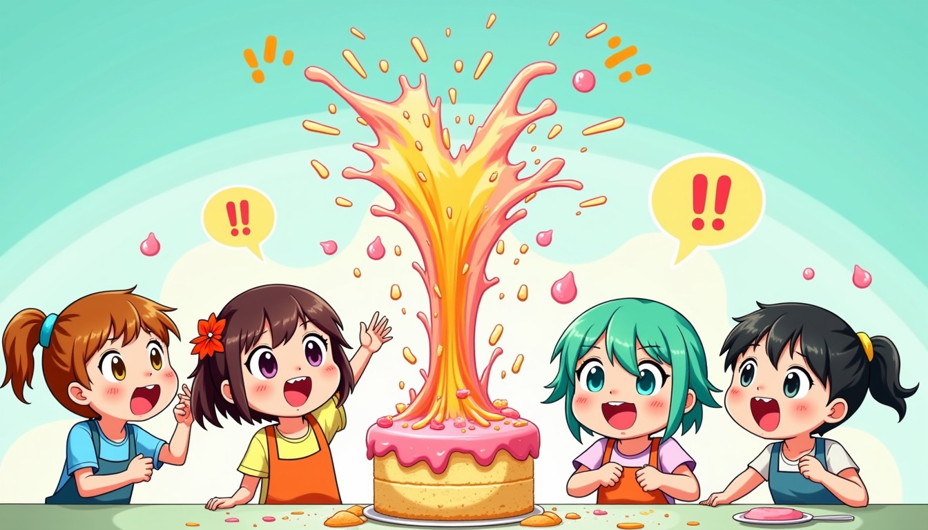 Free Cake Explosion Surprise Image - Cartoon, Children, Cake | Download ...