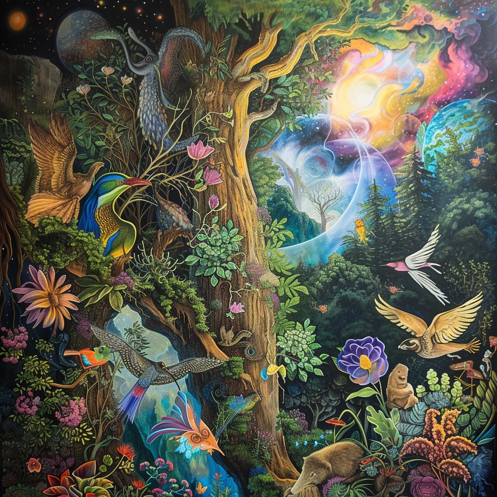 Download Mystical Forest Scene Image - Art, Mystical, Forest