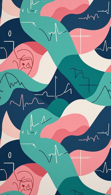 Free Healing Waves Design Image - Nursing, Medical, Pattern | Download ...