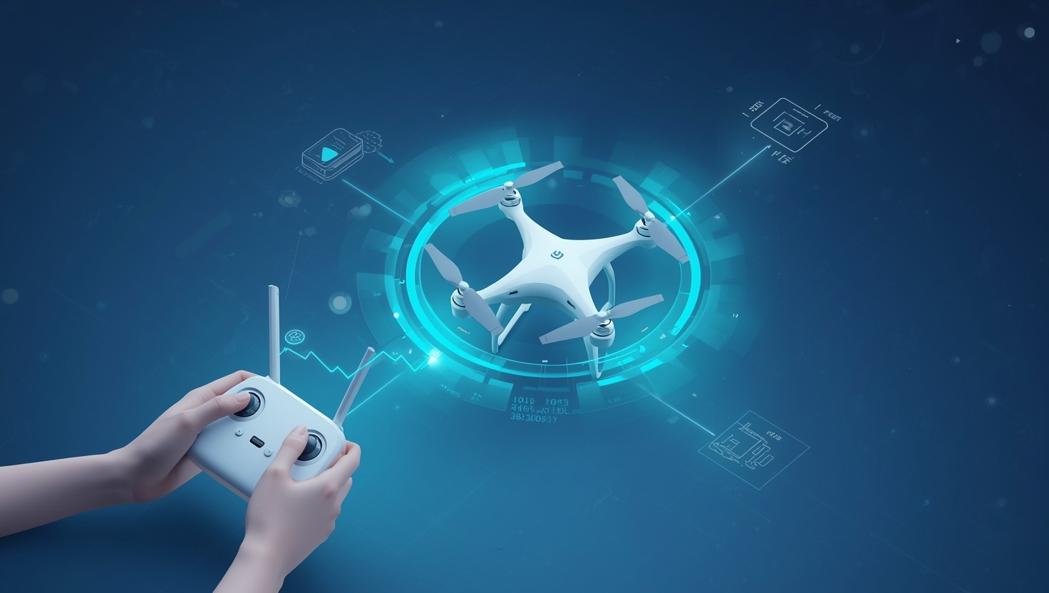 Free Drone Control Technology Image - Drone, Quadcopter, Technology ...