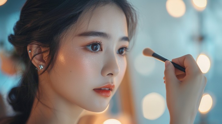 Free Elegant Makeup Application Image - Beauty, Elegance, Makeup ...