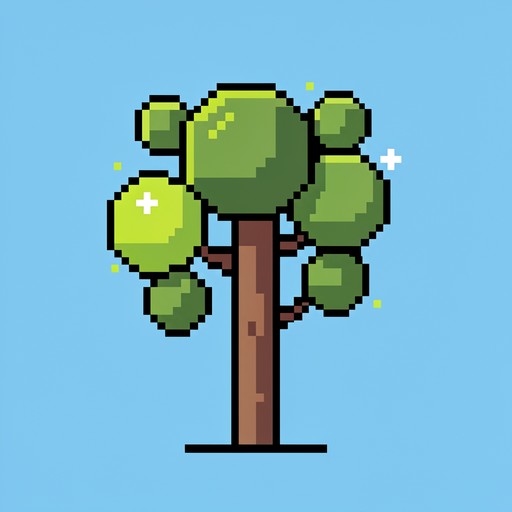Free Pixel Guardian Tree Image - Pixel, Tree, Retro | Download at StockCake