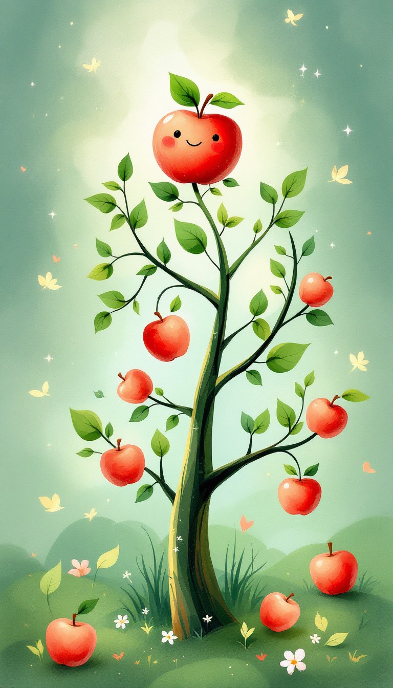 Free Magical Apple Tree Image - Apple, Magical, Tree | Download at ...