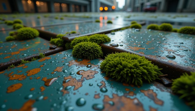 Free Moss Meets City Image - Moss, Urban, Macro | Download at StockCake