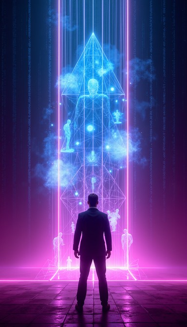Free Digital Leadership Burden Image - Cyberpunk, Neon, Leadership ...