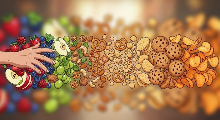 Color Functional Snackification Free Colorful Snack Spectrum Image - Snacks, Food, Healthy | Download ...