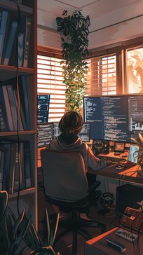 Free Cozy Coding Corner Image - Coding, Technology, Programmer ...