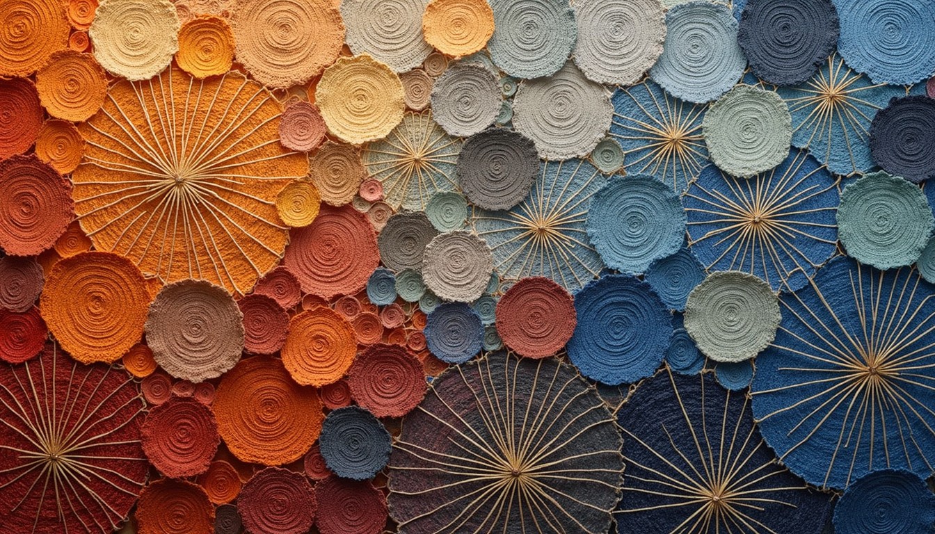 Tapestry Texture Thread Free Textured Circular Tapestry Image - Texture, Circular, Woven ...