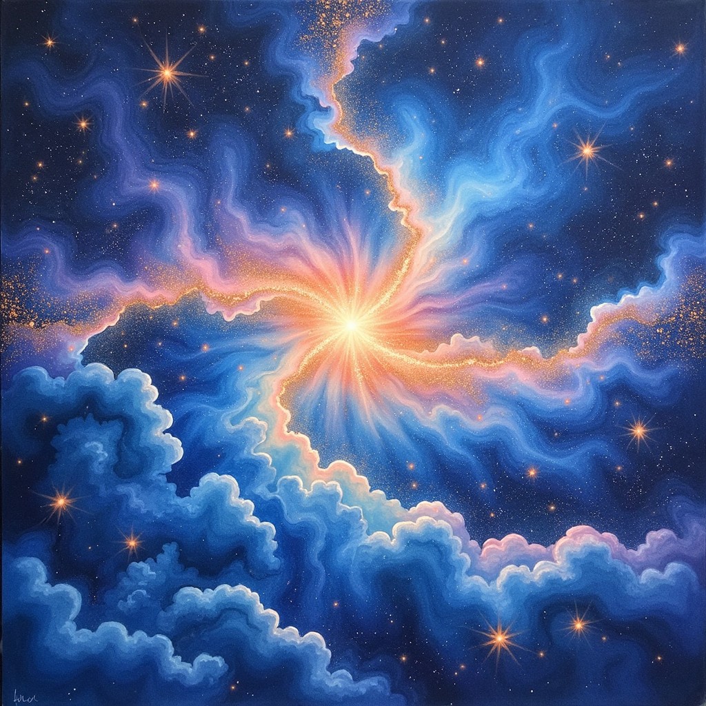 Free Cosmic Light Dance Image - Nebula, Cosmic, Watercolor | Download ...