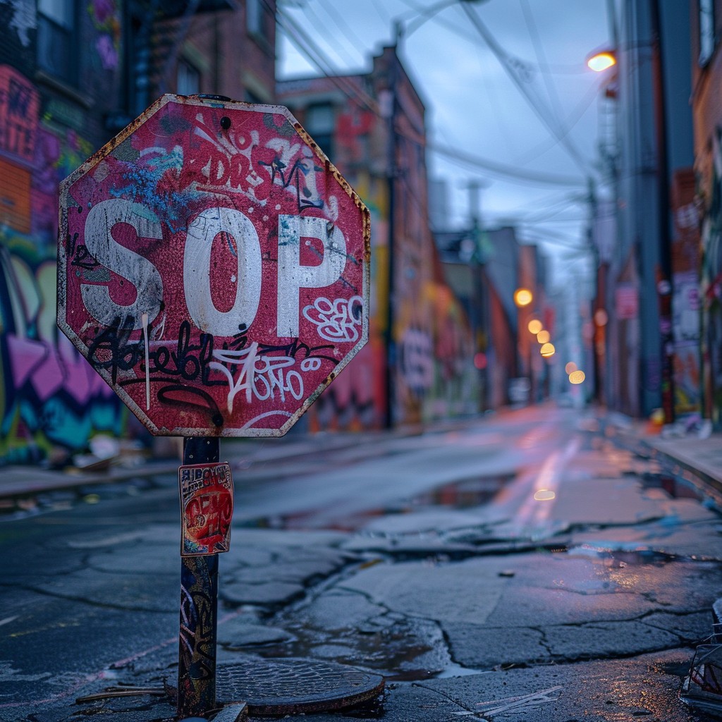 Free Graffiti Stop Sign Image - Graffiti, Urban, Street | Download at ...