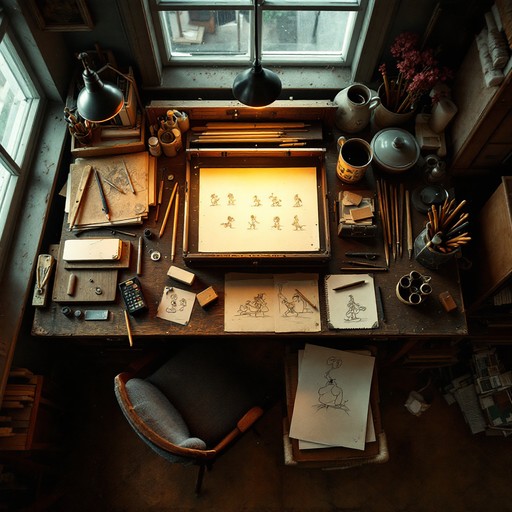 Free Vintage Animation Workspace Image - Animation, Vintage ...
