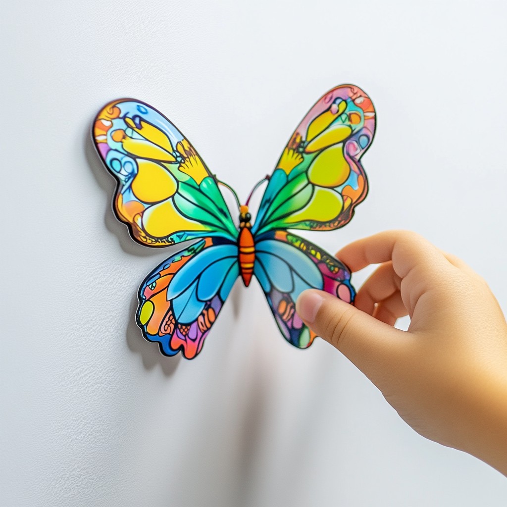 Free Colorful Butterfly Art Image - Butterfly, Colorful, Decoration ...