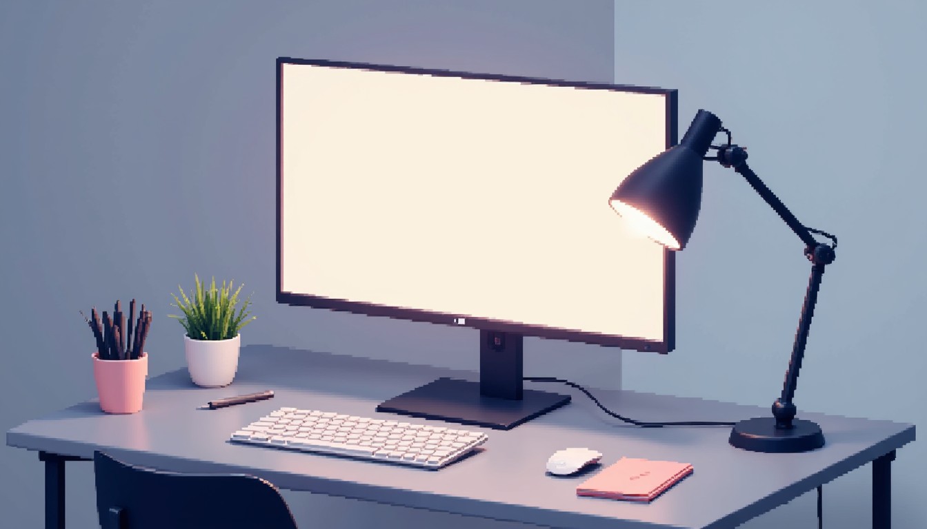 Free Clean workspace design Image - Minimalist, Workspace, Desk ...