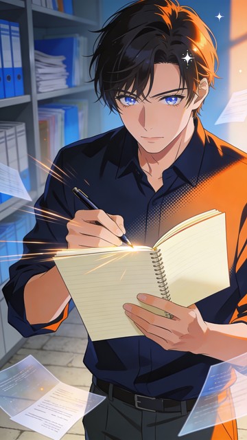 Free Anime Writing Inspiration Image - Anime, Writer, Manga | Download ...