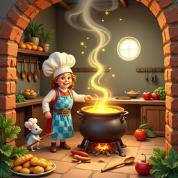 Free Castle Cooking Magic Image - Chef, Castle, Kitchen | Download at ...
