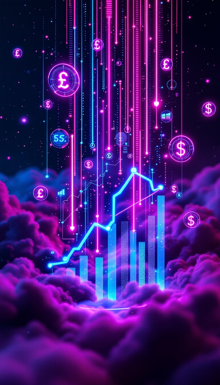 Free Neon Money Rising Image - Cyberpunk, Neon, Financial | Download at ...