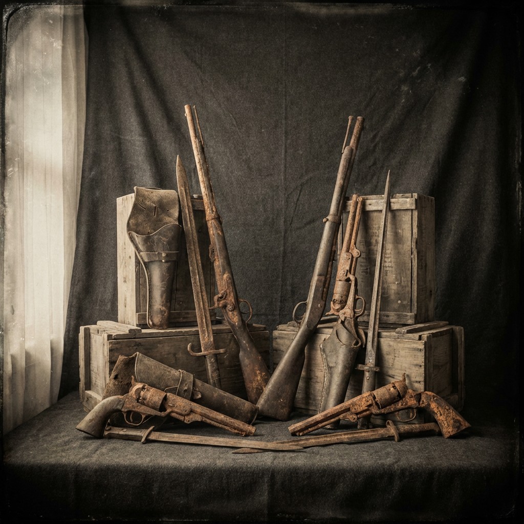 Free Rusted War Relics Image - Vintage, Military, Weapons | Download at ...