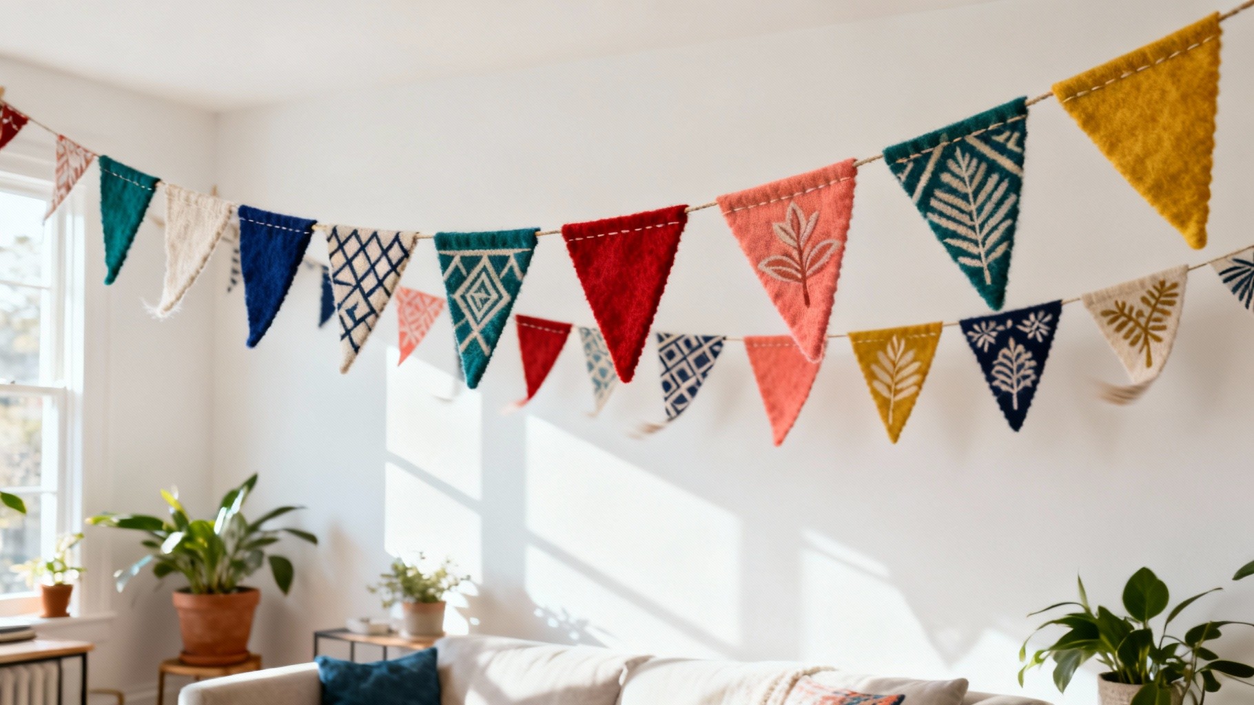 Free Colorful Handcrafted Bunting Photo - Bunting, Pennants ...